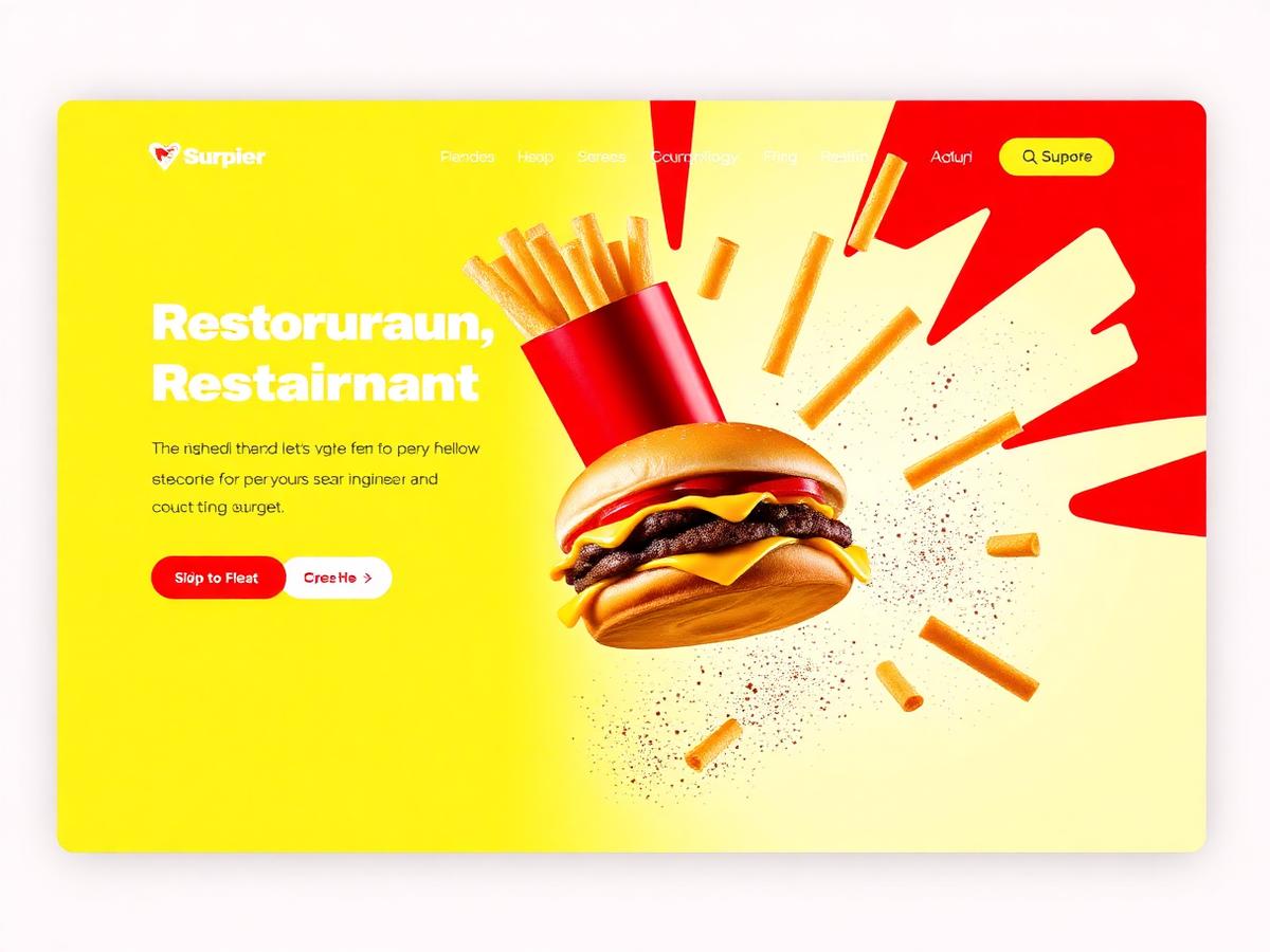 Bite Rush website mockup