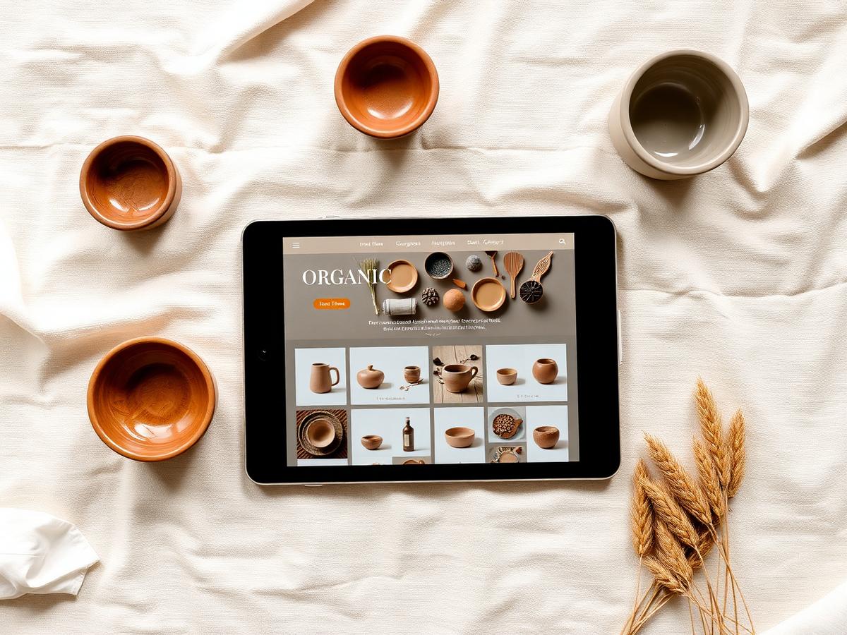 Nest Harvest website preview